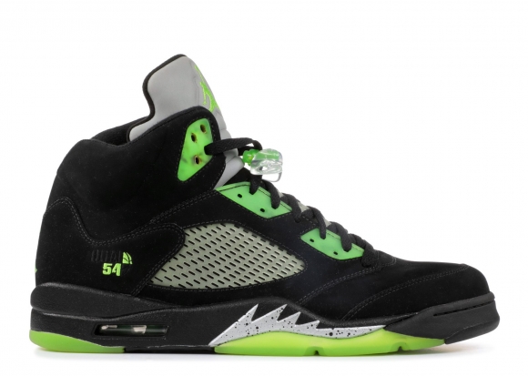 Meilleures Air Jordan 5 Retro Q54 "Quai 54 Friends And Family" Noir Vert (fa11mnjdls511)