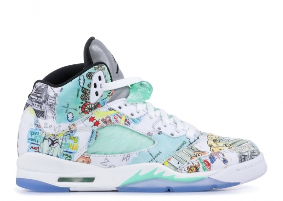 Meilleures Air Jordan 5 Wings (Gs) "Wings" Multicolore (av3663-900)