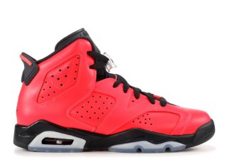 Meilleures Air Jordan 6 Retro Bg (Gs) "Infrared 23" Rouge (384665-623)