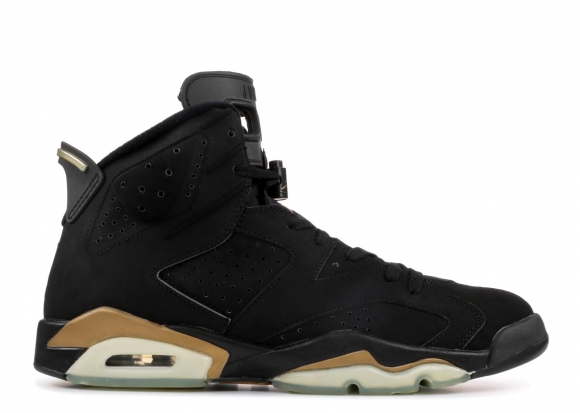 Meilleures Air Jordan 6 Retro+ "Defining Moments" Noir Or (136038-071)