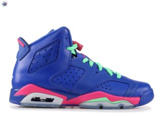 Meilleures Air Jordan 6 Retro (Gs) "Game Royal" Bleu (543390-439)