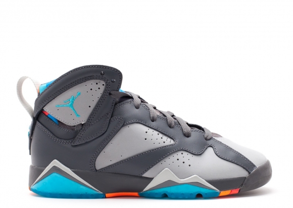 Meilleures Air Jordan 7 Retro Bg (Gs) "Barcelona Days" Gris Bleu (304774-016)