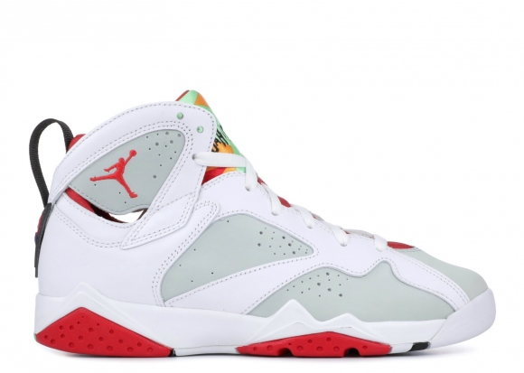 Meilleures Air Jordan 7 Retro Bg (Gs) "Hare" Blanc Rouge (304774-125)