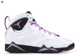 Meilleures Air Jordan 7 Retro Gg (Gs) "Fuchsia Glow" Blanc Rose (442960-127)