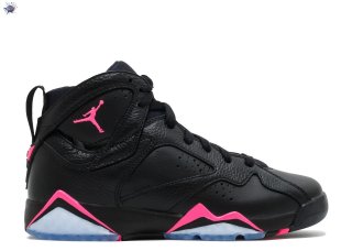 Meilleures Air Jordan 7 Retro Gg (Gs) Noir Rose (442960-018)