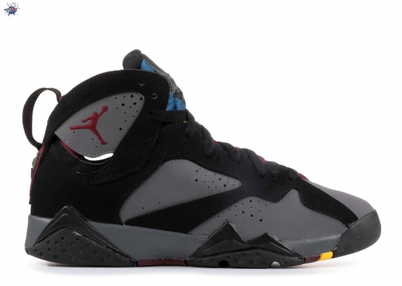 Meilleures Air Jordan 7 Retro (Gs) "Bordeaux 2011 Release" Noir Gris (304774-004)