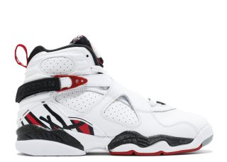 Meilleures Air Jordan 8 Retro Bg (Gs) "Alternate" Blanc Rouge Gris (305368-104)