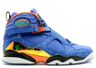 Meilleures Air Jordan 8 Retro Db "Doernbecher" Bleu Orange (729893-480)