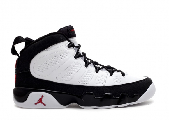 Meilleures Air Jordan 9 Retro (Gs) "2010 Release" Blanc Noir Rouge (302359-102)