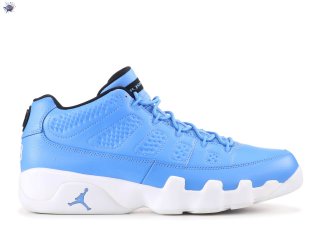 Meilleures Air Jordan 9 Retro Low Bleu Blanc (832822-401)