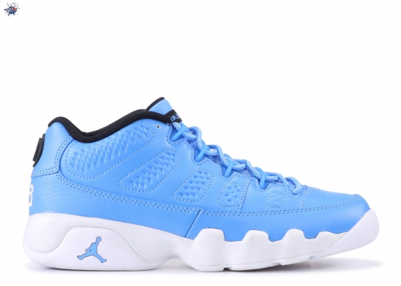 Meilleures Air Jordan 9 Retro Low (Gs) Bleu Blanc (833447-401)