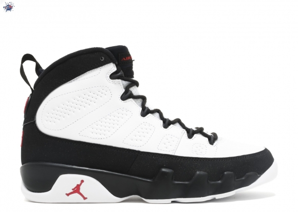 Meilleures Air Jordan 9 Retro "Space Jam" Blanc Noir (302370-112)