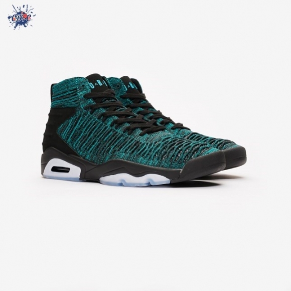 Meilleures Air Jordan Flyknit Elevation 23 Vert Noir (aj8207-300)