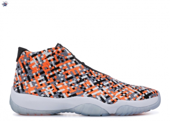 Meilleures Air Jordan Future Premium "Easter" Gris Orange (652141-006)