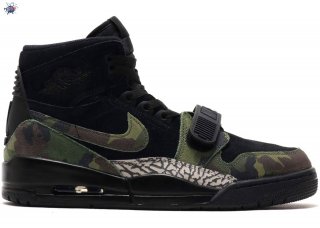 Meilleures Air Jordan Legacy 312 Noir Camo Vert (av3922-003)