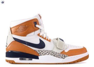 Meilleures Air Jordan Legacy 312 Nrg "Medicine Ball" Blanc Marron Marine (aq4160-140)