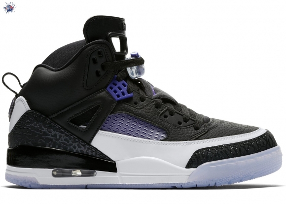 Meilleures Air Jordan Spiz'Ike "Concord" Noir (315371-005)