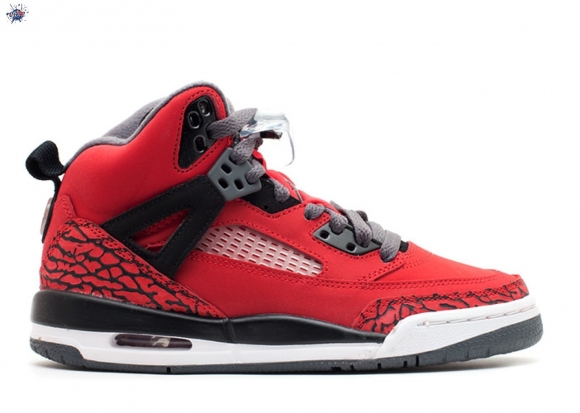 Meilleures Air Jordan Spiz'Ike (Gs) "Toro Bravo" Rouge Noir (317321-601)