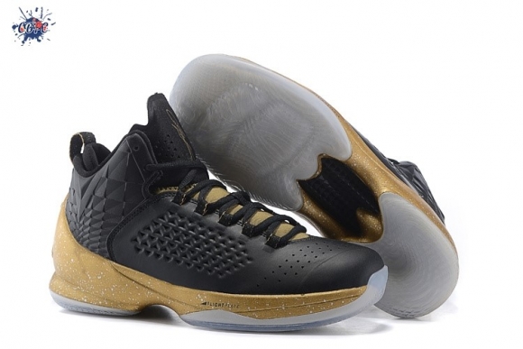 Meilleures Jordan Melo M11 "Gold Standard" Noir Or