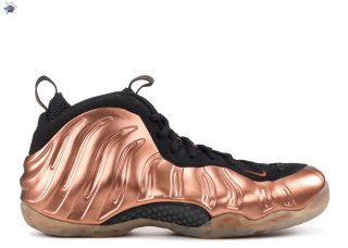 Meilleures Nike Air Foamposite One "Dirty Copper" Noir Or (314996-081)