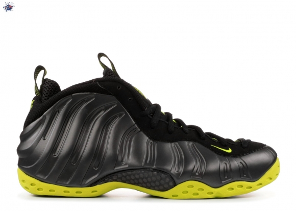 Meilleures Nike Air Foamposite One Noir Vert Noir (314996-003)