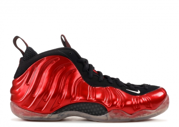 Meilleures Nike Air Foamposite One Rouge Noir Blanc (314996-610a)