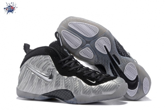 Meilleures Nike Air Foamposite Pro Argent Noir