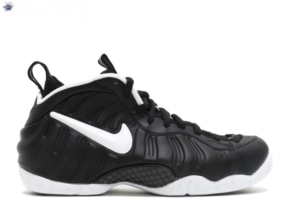 Meilleures Nike Air Foamposite Pro "Dr. Doom" Noir Blanc Noir (624041-006)