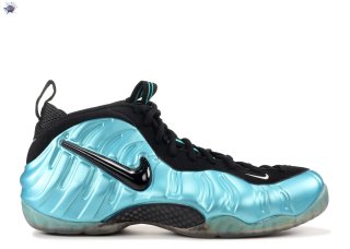 Meilleures Nike Air Foamposite Pro "Electric Bleue" Bleu Noir (624041-410)