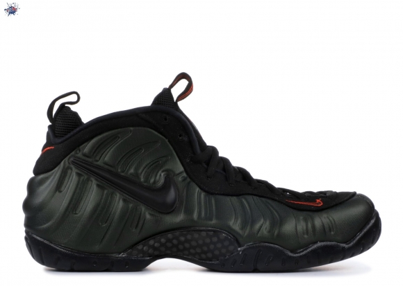 Meilleures Nike Air Foamposite Pro Noir Orange (624041-304)