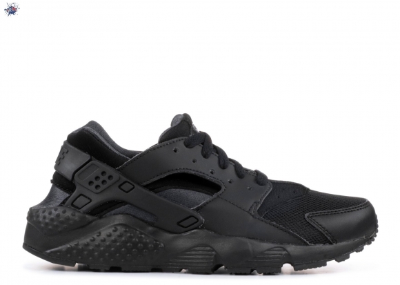 Meilleures Nike Air Huarache Run (Gs) Noir (654275-020)