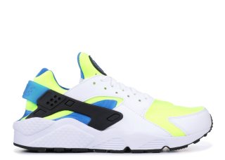 Meilleures Nike Air Huarache Run Se Blanc Volt Noir Bleu (at4254-101)