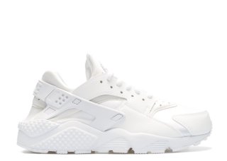 Meilleures Nike Air Huarache Run "Triple Blanc" Blanc (634835-108)