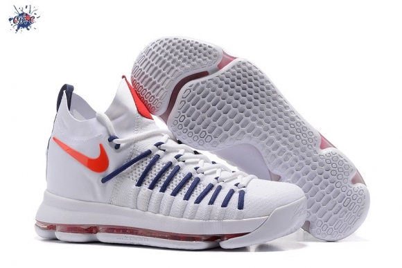 Meilleures Nike KD IX 9 Elite Blanc Rouge