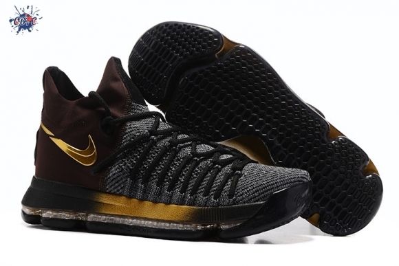 Meilleures Nike KD IX 9 Elite Noir Or