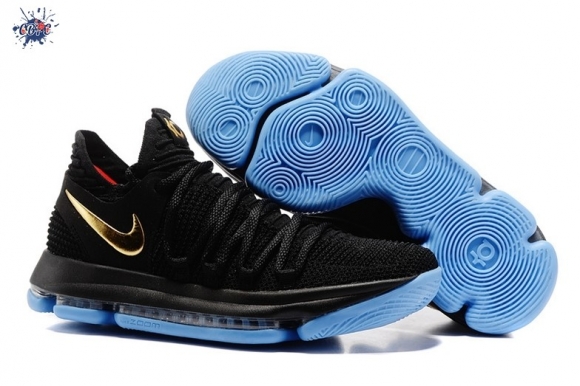 Meilleures Nike KD X 10 Noir Or