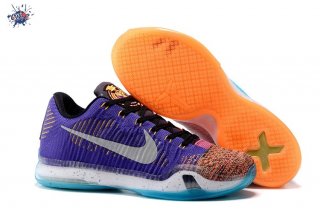 Meilleures Nike Kobe X 10 Elite Low Multicolore Bleu