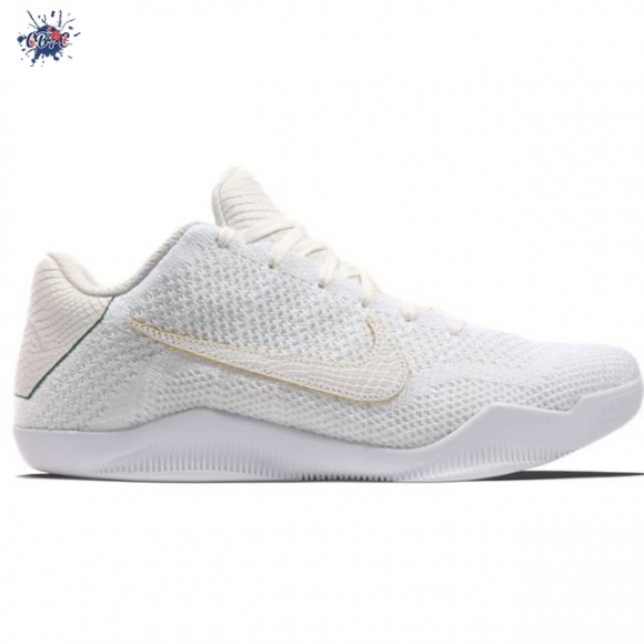 Meilleures Nike Kobe XI 11 Elite Low "Brazil" Blanc