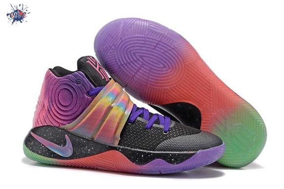 Meilleures Nike Kyrie Irving II 2 Noir Pourpre Multicolore