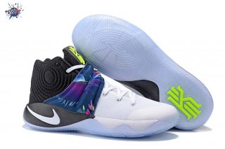 Meilleures Nike Kyrie Irving II 2 "Parade" Blanc Noir Bleu (819583-110)