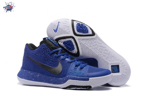 Meilleures Nike Kyrie Irving III 3 Bleu Noir Blanc