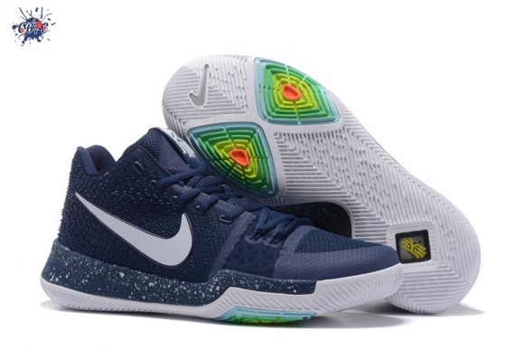 Meilleures Nike Kyrie Irving III 3 Marine Blanc