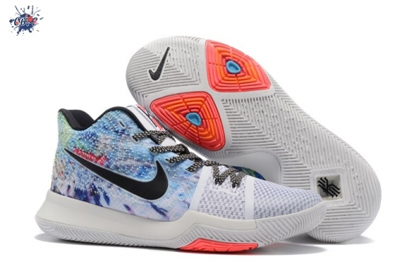 Meilleures Nike Kyrie Irving III 3 Multicolore Blanc