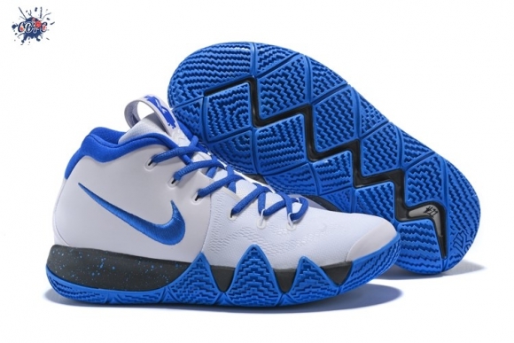 Meilleures Nike Kyrie Irving IV 4 "Duke" Blanc Bleu