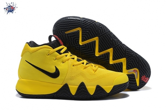 Meilleures Nike Kyrie Irving IV 4 Jaune Noir