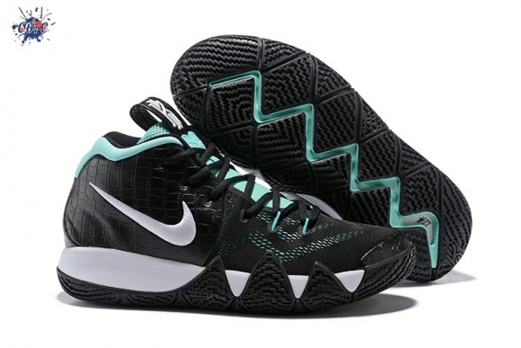 Meilleures Nike Kyrie Irving IV 4 Noir Menthe Vert