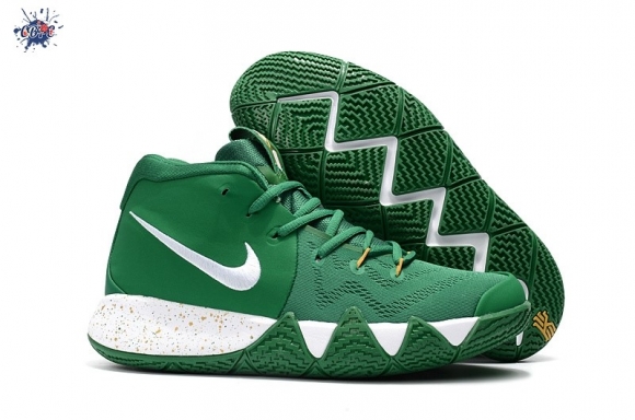 Meilleures Nike Kyrie Irving IV 4 Vert Blanc