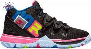 Meilleures Nike Kyrie Irving V 5 "Just Do It" (Gs) Noir Rose Bleu (aq2456-003)