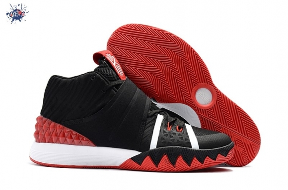 Meilleures Nike Kyrie S1 Hybrid Noir Rouge Blanc