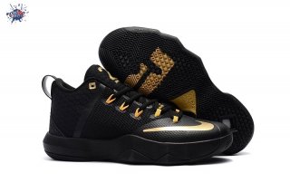 Meilleures Nike Lebron Ambassador IX 9 Noir Or